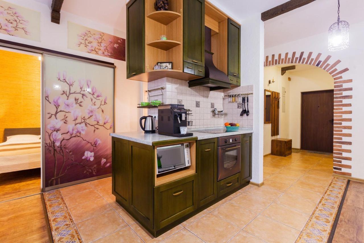 Navit Apartments With Breakfast, Near The Railway Station, The City Center, The Park Kiev Exteriör bild